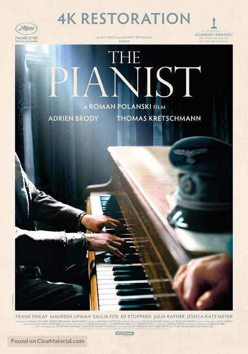 The Pianist - British Movie Poster