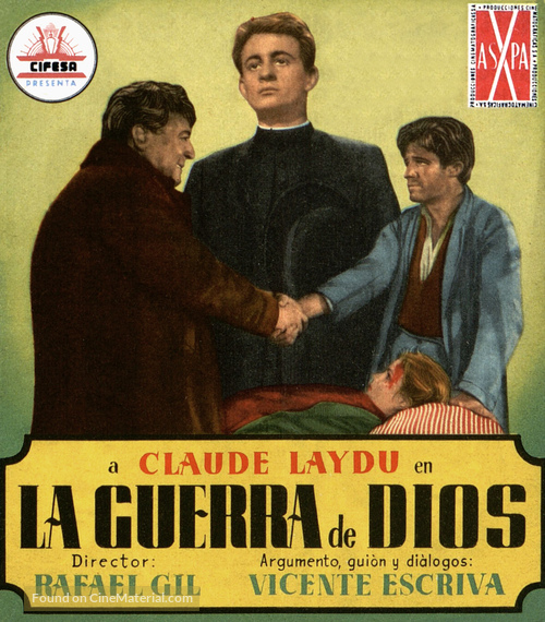 La guerra de Dios - Spanish Movie Poster