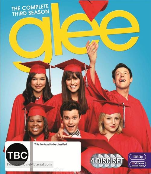 &quot;Glee&quot; - New Zealand Blu-Ray movie cover