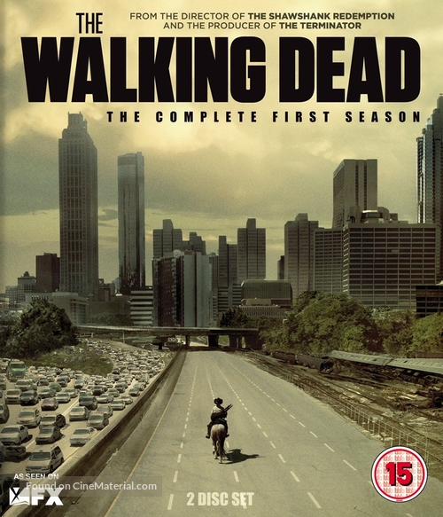 &quot;The Walking Dead&quot; - British Blu-Ray movie cover