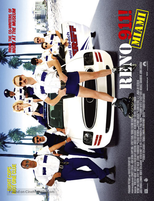 Reno 911!: Miami - British Movie Poster