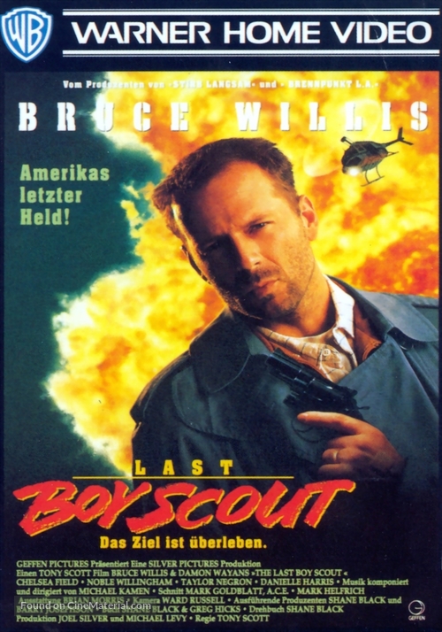 The Last Boy Scout - German Movie Cover