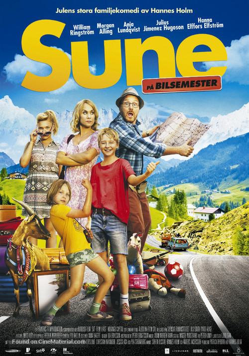 Sune p&aring; bilsemester - Swedish Movie Poster