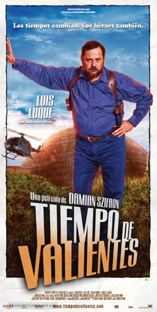 Tiempo de valientes - Argentinian Movie Poster