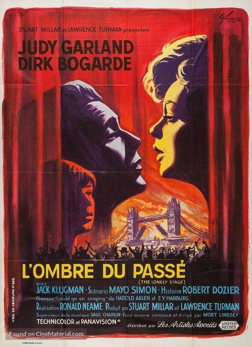 I Could Go on Singing - French Movie Poster