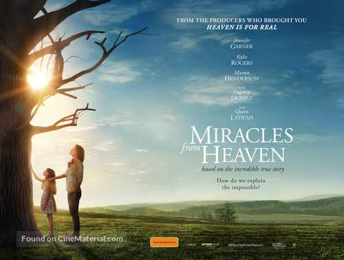 Miracles from Heaven - Australian Movie Poster