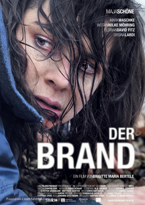 Der Brand - German Movie Poster