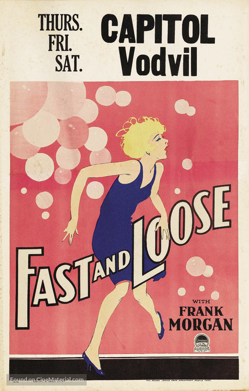 Fast and Loose - Theatrical movie poster