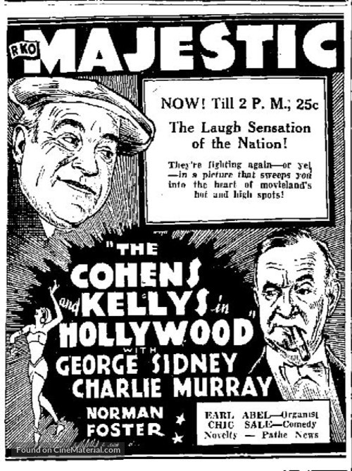 The Cohens and Kellys in Hollywood - poster