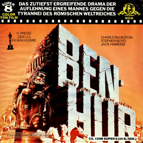 Ben-Hur - German Movie Cover