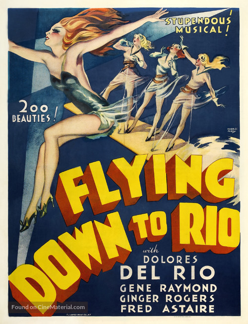 Flying Down to Rio - Movie Poster