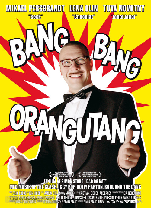 Bang Bang Orangutang - Danish Movie Poster