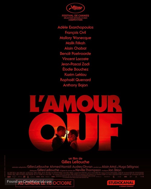 L&#039;Amour ouf - French Movie Poster