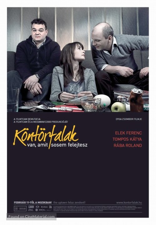 K&ouml;nt&ouml;rfalak - Hungarian Movie Poster