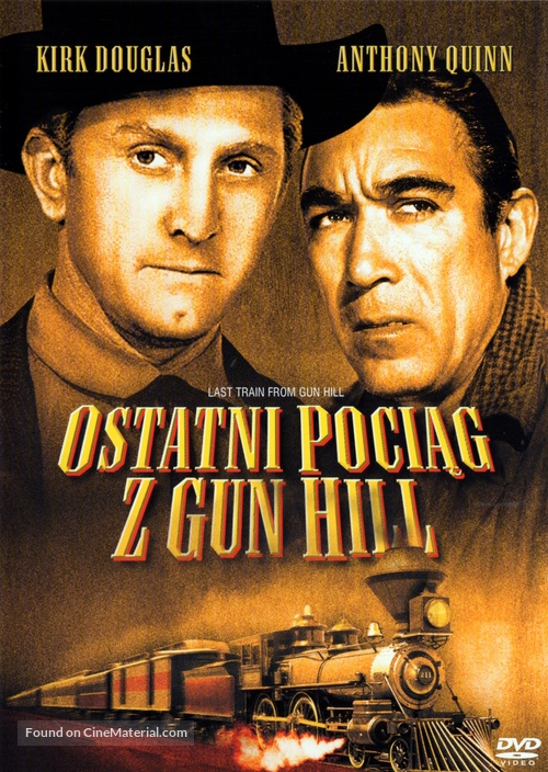 Last Train from Gun Hill - Polish DVD movie cover