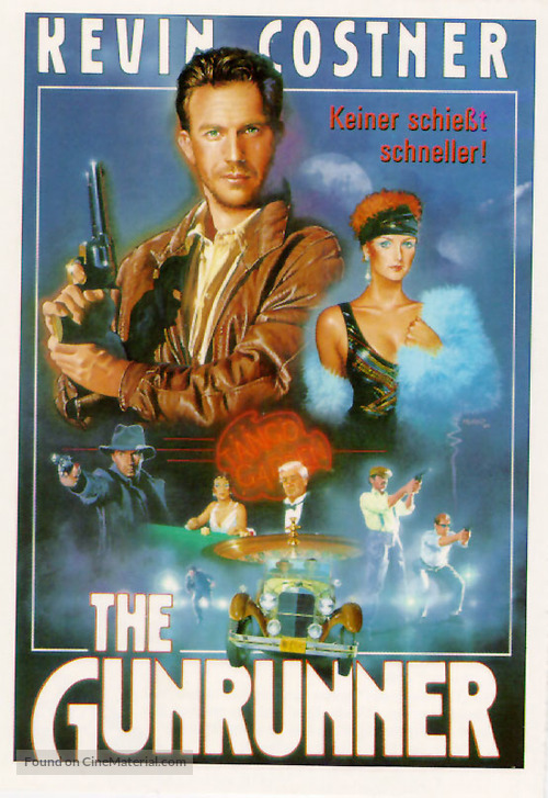 The Gunrunner - German Movie Poster