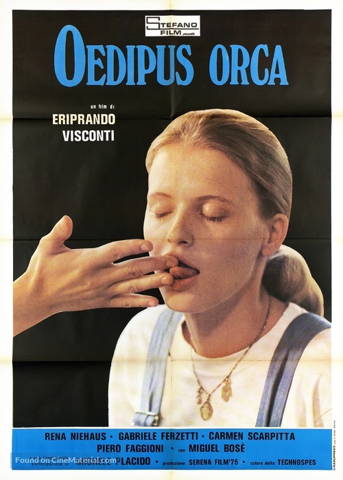 Oedipus orca - Italian Movie Poster