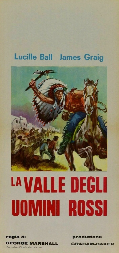 Valley of the Sun - Italian Movie Poster