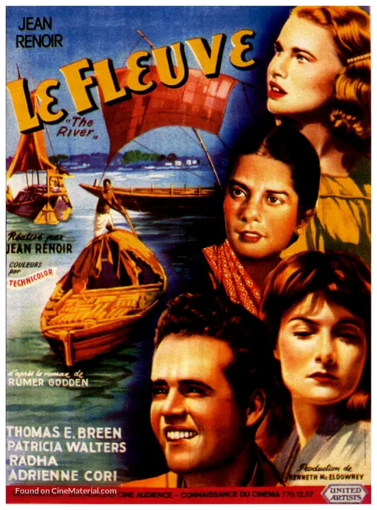 The River - French Movie Poster