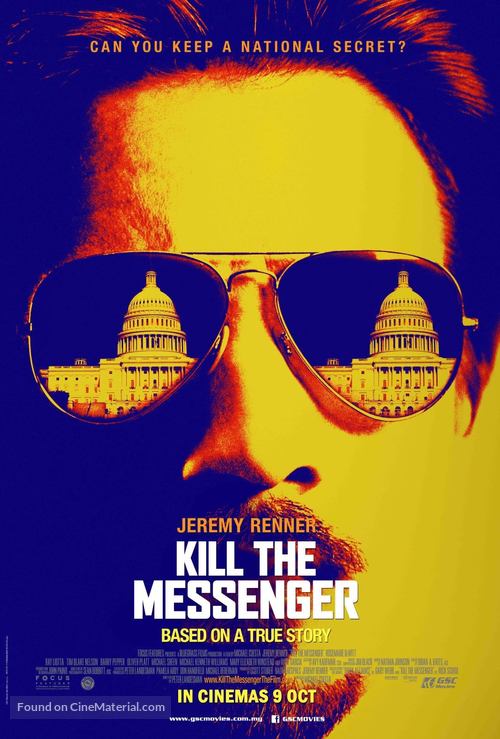 Kill the Messenger - Malaysian Movie Poster