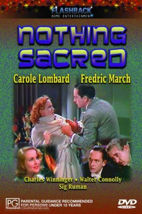 Nothing Sacred - Australian DVD movie cover