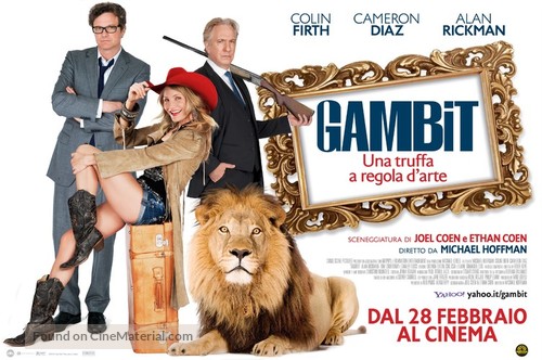 Gambit - Italian Movie Poster