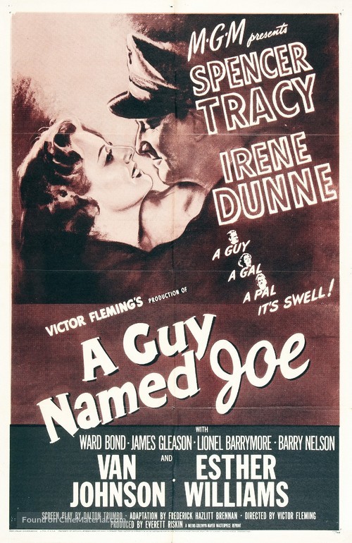 A Guy Named Joe - Re-release movie poster