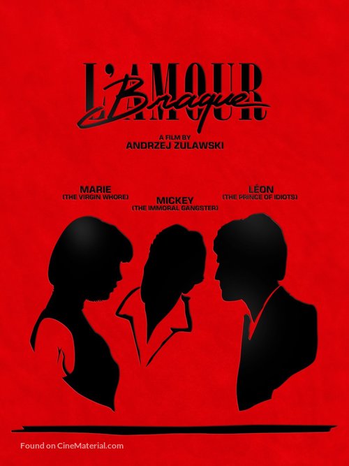 L&#039;amour braque - DVD movie cover