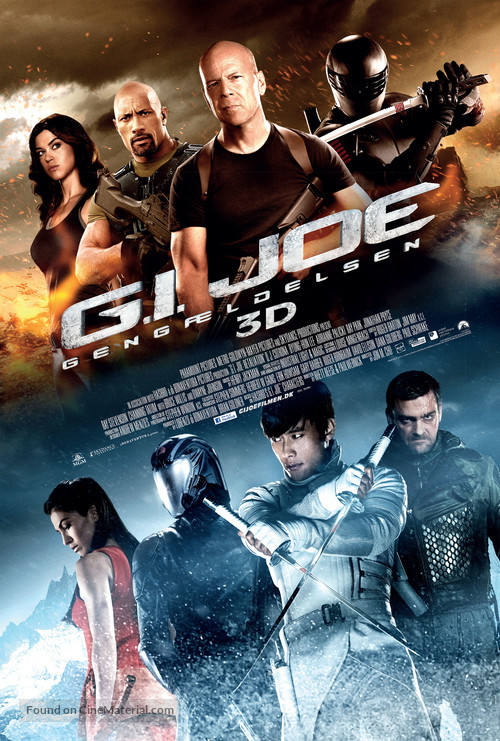 G.I. Joe: Retaliation - Danish Movie Poster