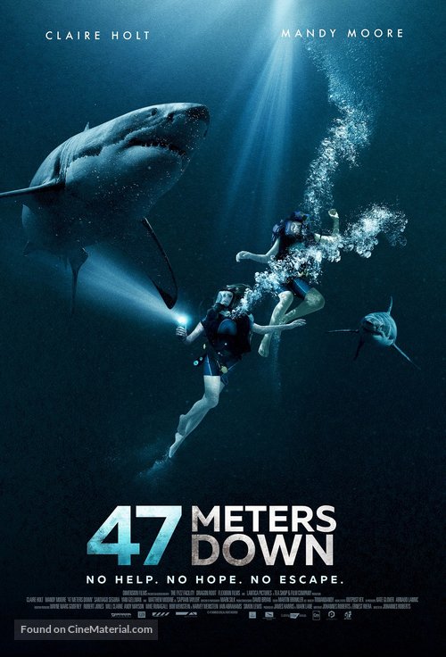 47 Meters Down - Lebanese Movie Poster