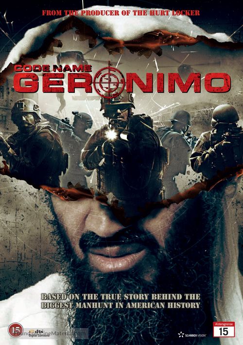 Seal Team Six: The Raid on Osama Bin Laden - Danish DVD movie cover