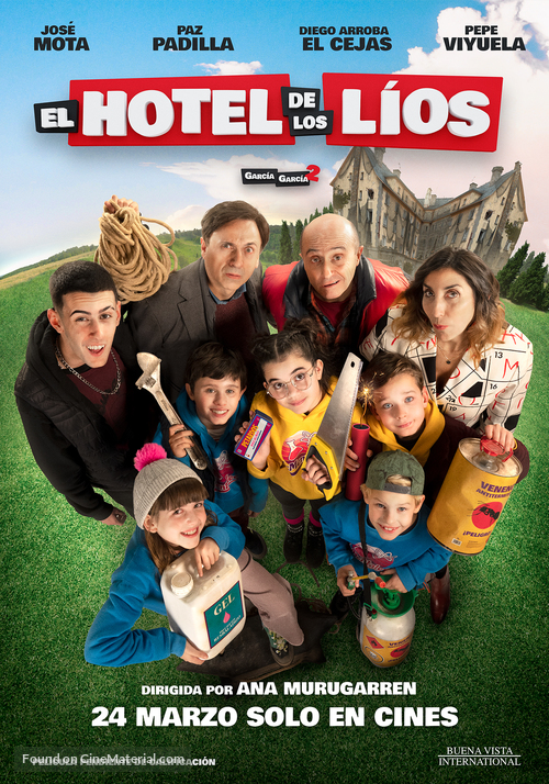 El hotel de los l&iacute;os - Spanish Movie Poster