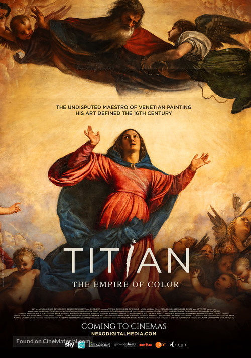 Titian. The Empire of Color - British Movie Poster