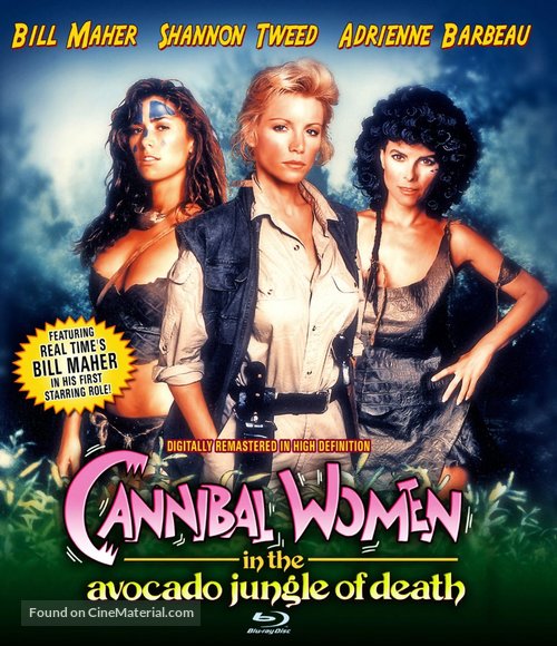 Cannibal Women in the Avocado Jungle of Death - Blu-Ray movie cover