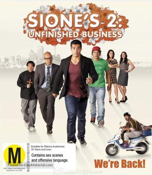 Sione&#039;s 2: Unfinished Business - New Zealand Blu-Ray movie cover