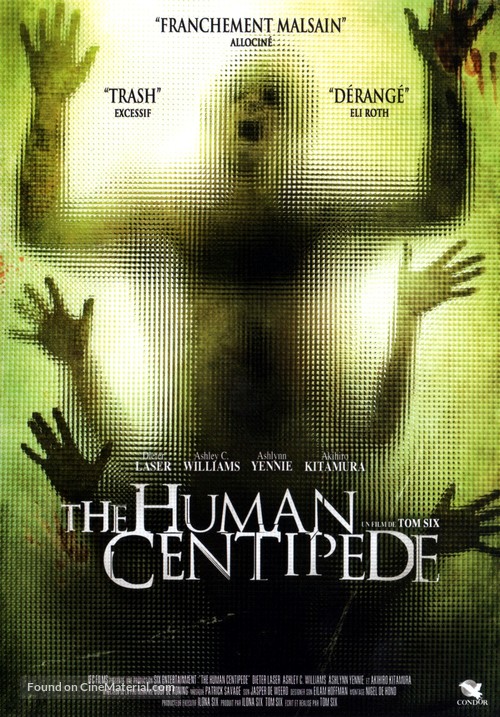 The Human Centipede (First Sequence) - French DVD movie cover