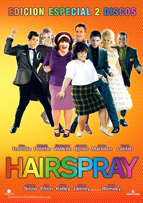 Hairspray - Spanish DVD movie cover