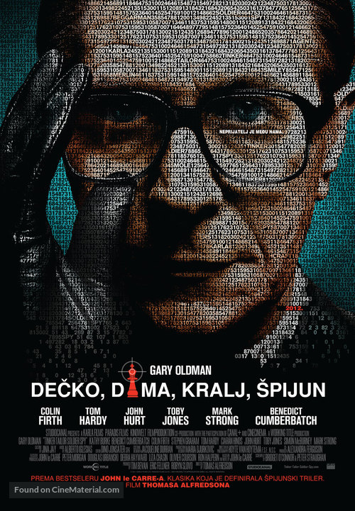 Tinker Tailor Soldier Spy - Croatian Movie Poster