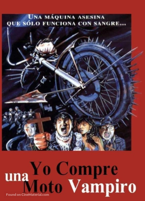 I Bought a Vampire Motorcycle - Argentinian Movie Cover
