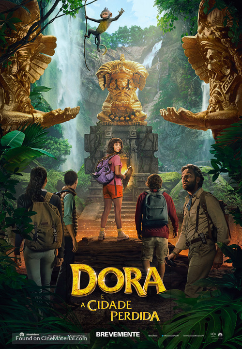 Dora and the Lost City of Gold - Portuguese Movie Poster