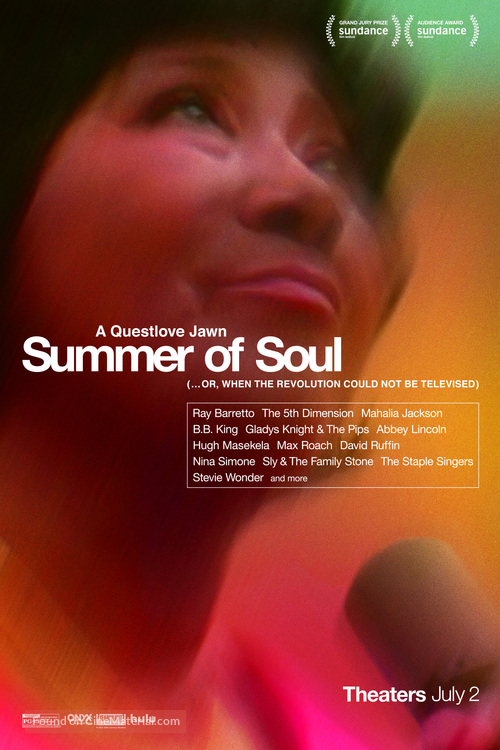 Summer of Soul (...Or, When the Revolution Could Not Be Televised) - Movie Poster