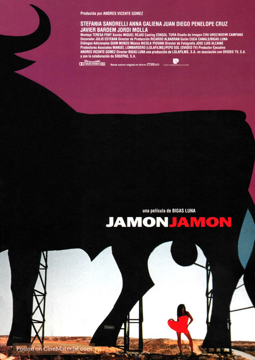 Jam&oacute;n, jam&oacute;n - Spanish Movie Poster
