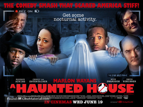 A Haunted House - British Movie Poster
