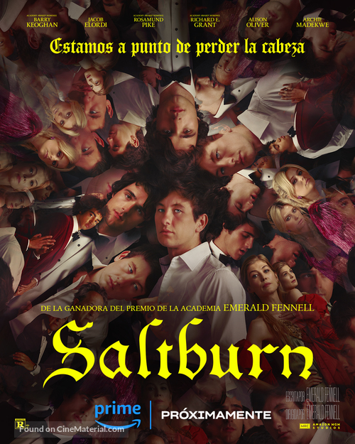 Saltburn - Mexican Movie Poster