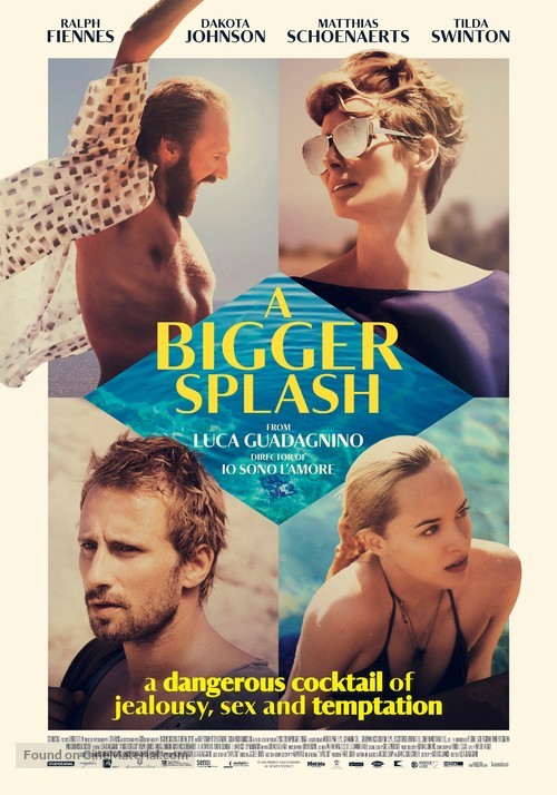 A Bigger Splash - Luxembourg Movie Poster