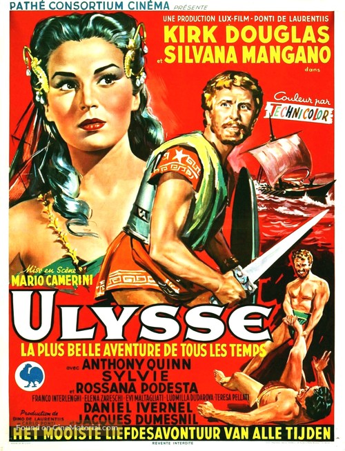 Ulisse - Belgian Movie Poster