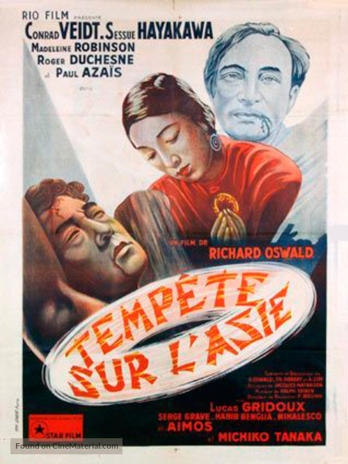 Temp&ecirc;te sur l&#039;Asie - French Movie Poster