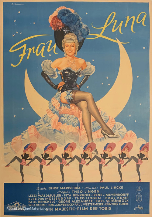 Frau Luna - German Movie Poster