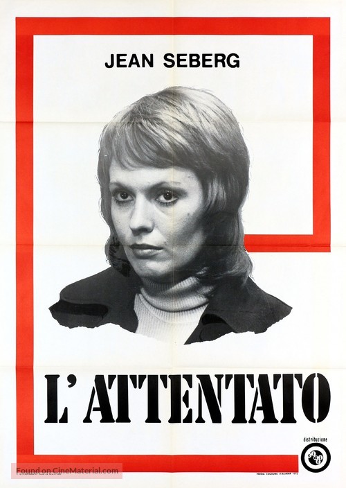 L&#039;attentat - Italian Movie Poster