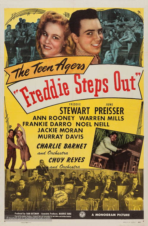 Freddie Steps Out - Movie Poster